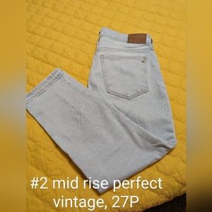 Madewell Perfect Vintage Jeans